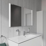 DURAVIT Licht & Spiegel Wandspiegel 1300x700mm mit LED-Beleuchtung und Sensorschalter – Weiß