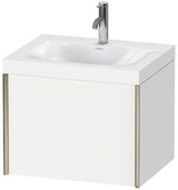 Duravit Möbelwaschtischset XViu 600x480mm mit Unterschrank und Keramikwaschtisch