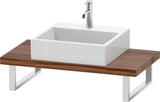 Duravit DuraStyle Konsole variabel 480 mm weiß matt – wandhängend mit Ausschnitt