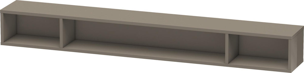 DURAVIT L-Cube Regalelement 1000 mm betongrau matt, 3 Fächer, wandhängend