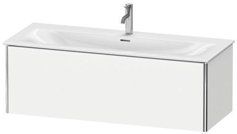Duravit XSquare Waschtischunterbau 1210 mm für Viu 234412 – Wandhängend, Taubenblau Seidenmatt