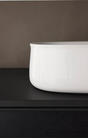 DURAVIT Zencha Aufsatzbecken 550 mm – Weiß, ohne Hahnloch & Überlauf, DuraCeram