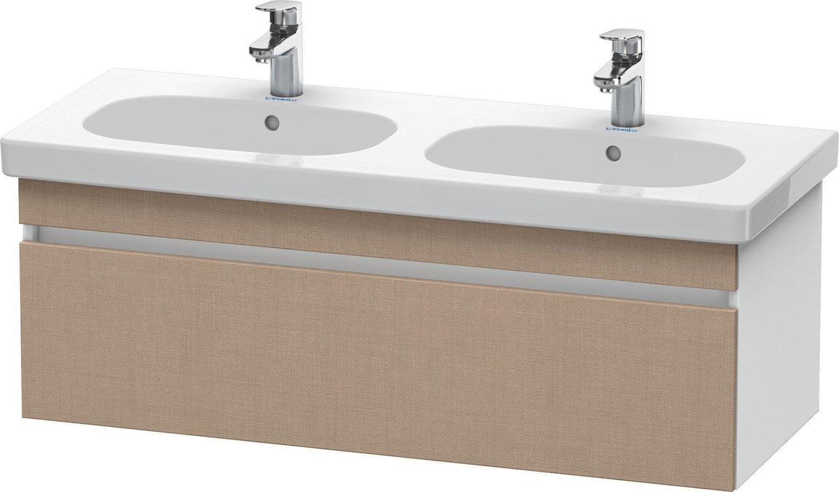 Duravit DuraStyle Waschtischunterbau 1150 mm wandhängend, 1 Auszug, weiß matt – mit Soft-Close