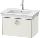DURAVIT White Tulip Waschtischunterbau 684 mm, 1 Auszug, wandhängend, weiß seidenmatt