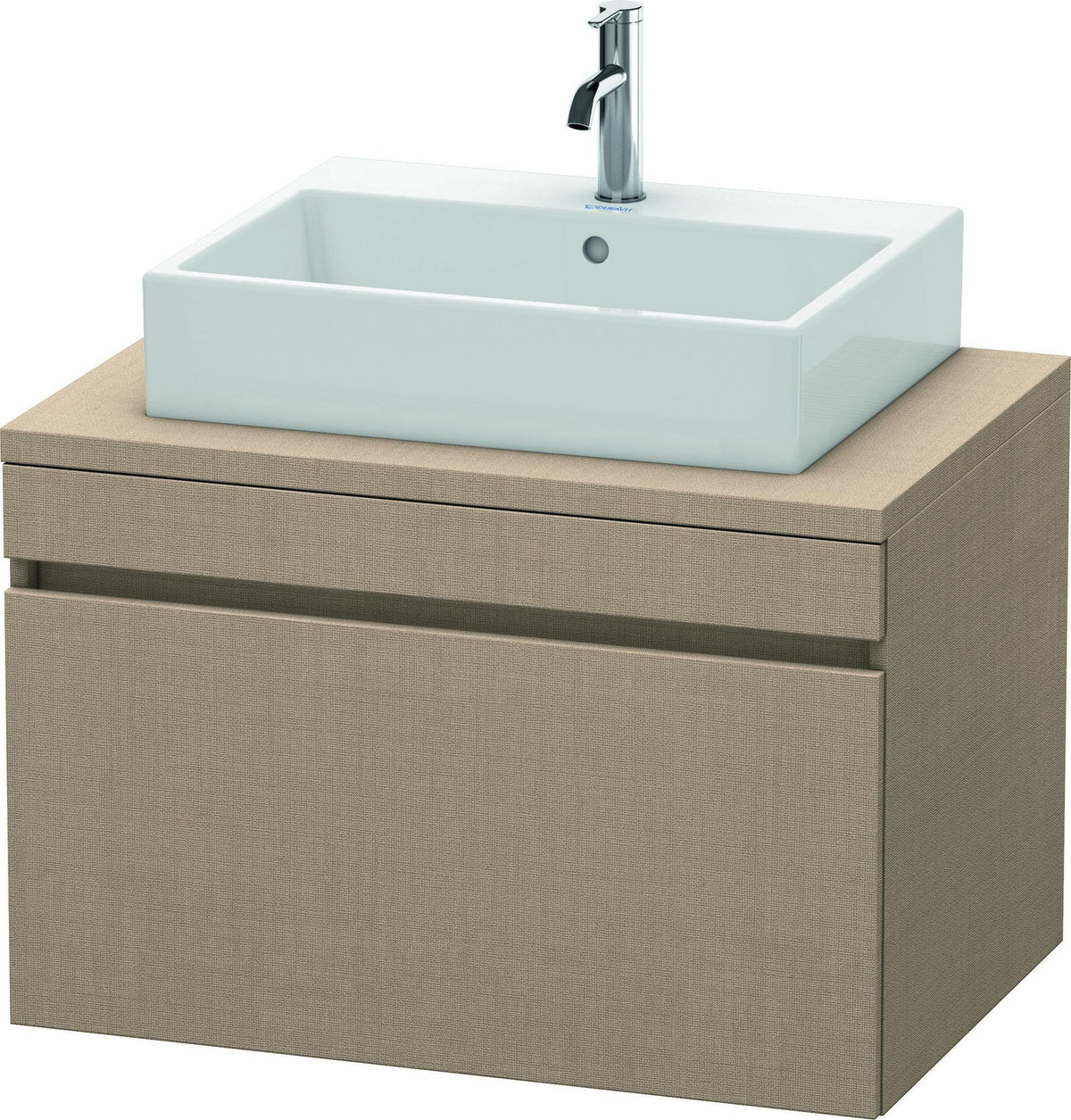DURAVIT DuraStyle Konsolenunterschrank 800 mm betongrau matt mit 1 Auszug