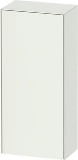 Duravit Halbhochschrank White Tulip 400 mm, 1 Tür, seidenmatt weiß, Designer Philippe Starck