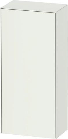 Duravit Halbhochschrank White Tulip 400 mm, 1 Tür, seidenmatt weiß, Designer Philippe Starck