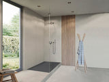 DURAVIT Sustano Duschwanne 1700x900x30 mm Mineralguss Dunkelgrau Matt – Bodenbündig & Halbeinbau