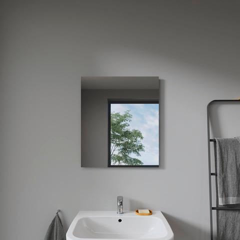 Duravit D-Code Waschtisch 550 mm weiß mit Überlauf und Hahnlochbank – Wandmontage