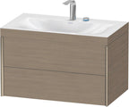 Spanplatte / Eiche / 2HL, champ.m./Eiche Schwarz,Rahm. 35