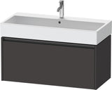 DURAVIT Ketho.2 Waschtischunterbau 984 mm betongrau matt mit 1 Auszug, wandhängend
