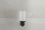 DURAVIT Starck T Zahnputzbecher, Chrom, Akzentfarbe Weiß Matt, 65x98x173 mm, Glas, Messing