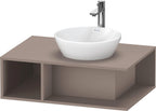 basalt matt / 800 mm / Waschtischkonsole