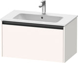 DURAVIT Ketho.2 Waschtischunterbau 810 mm betongrau matt mit Soft-Close-Auszug