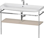 keine Angabe / taupe seidenmatt / mit 2 Hahnlöchern