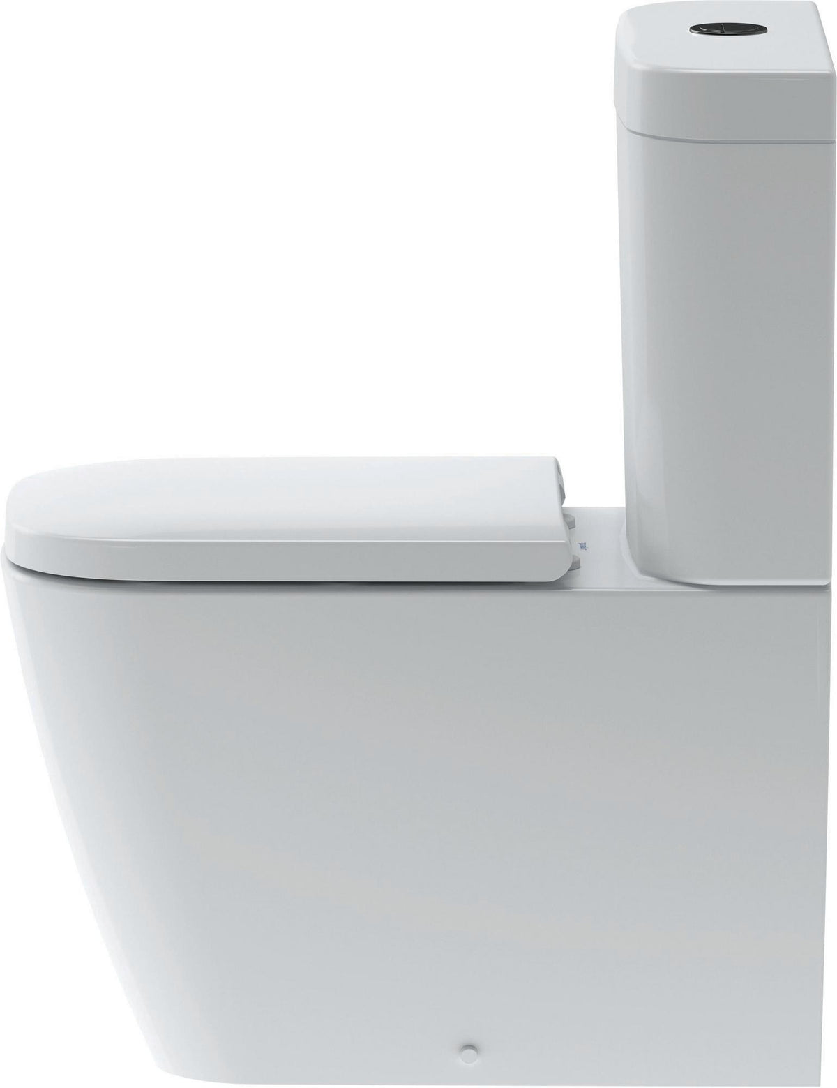 DURAVIT Spülkasten Happy D.2 mit WonderGliss, Anschluss unten links, weiß