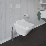 DURAVIT SensoWash Slim Dusch-WC-Sitz für DuraStyle, weiß, mit Fernbedienung & Durchlauferhitzer