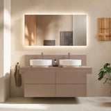 DURAVIT Licht & Spiegel Wandspiegel 1200x700 mm mit Heizung, LED und Sensorschalter – Weiß