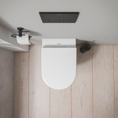 Duravit D-Code WC-Sitz mit Deckel, abnehmbar, weiß – ohne Absenkautomatik