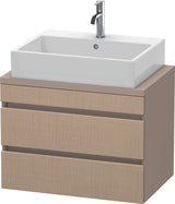 Duravit DuraStyle Konsolenunterschrank 700 mm betongrau matt mit 2 Schubkästen