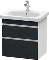 DURAVIT DuraStyle Waschtischunterbau wandhängend 580 mm mit 2 Schubkästen, weiß matt