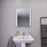 DURAVIT Licht & Spiegel Wandspiegel 600x700mm beleuchtet mit Schalter IP44
