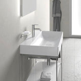 Duravit DuraSquare Glaseinleger für Metallkonsolen Cubic Line 380x770x8 mm