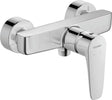 DURAVIT B.1 Brausethermostat Aufputz Chrom – Einhebelmischer mit Keramikmischsystem