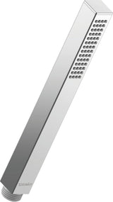 DURAVIT Stabbrause eckig Rain Chrom HG – Messing Handbrause mit Antikalksystem, 1/2″ Anschluss