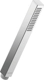 DURAVIT Stabbrause eckig Rain Chrom HG – Messing Handbrause mit Antikalksystem, 1/2″ Anschluss