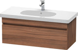 DURAVIT DuraStyle Waschtischunterbau 1000 mm wandhängend mit 1 Auszug und Soft-Close in Weiß Matt