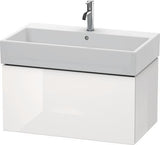 Duravit L-Cube Waschtischunterbau 784 mm taupe supermatt mit Tip-On-Technik