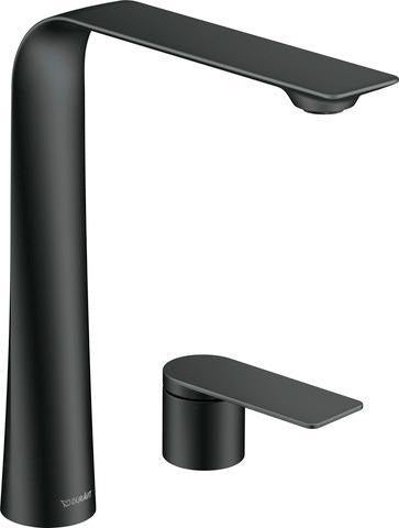 Duravit D.1 2-Loch Waschtischarmatur XL Chrom – 180 mm Ausladung, Keramikmischsystem