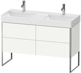 Duravit Waschtischunterbau XSquare 731x1184x460 mm, 4 Auszüge, weiß matt, für DuraSquare