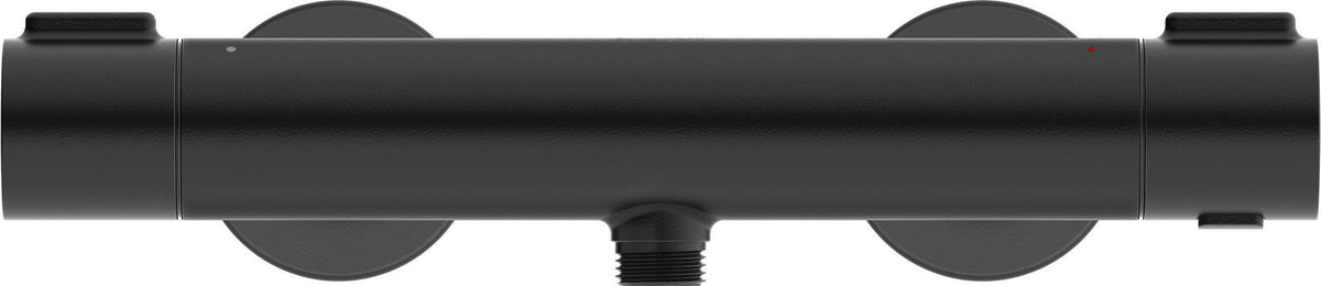 DURAVIT Brausethermostat Aufputz Bronze Gebürstet – Thermostatkartusche, 2 Griffe, DN 15