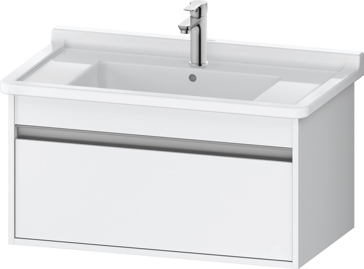 DURAVIT Ketho Waschtischunterbau wandhängend 455x800x410 mm, 1 Auszug, weiß matt