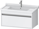 DURAVIT Ketho Waschtischunterbau wandhängend 455x800x410 mm, 1 Auszug, weiß matt