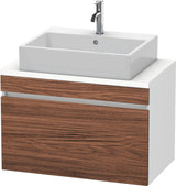 Duravit DuraStyle Waschtischunterbau 800 mm betongrau matt mit 1 Auszug und Soft-Close