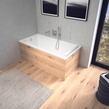 DURAVIT C.1 Wanneneinlauf eckig 205mm Schwarz Matt – Wandmontage mit Strahlregler