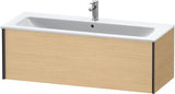 Duravit Waschtischunterbau XVIU 1210x400x480mm mit Einrichtungssystem Nussbaum mitte