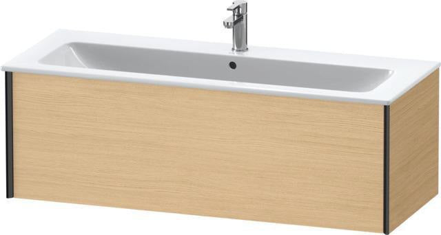 Duravit Waschtischunterbau XVIU 1210x400x480mm mit Einrichtungssystem Nussbaum mitte