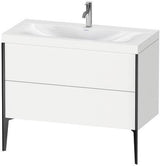 Duravit XViu Möbelwaschtischset 1000 mm mit Unterschrank und Viu Waschtisch