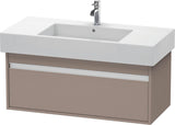 DURAVIT Ketho Waschtischunterbau 1000 mm wandhängend basalt matt mit 1 Auszug