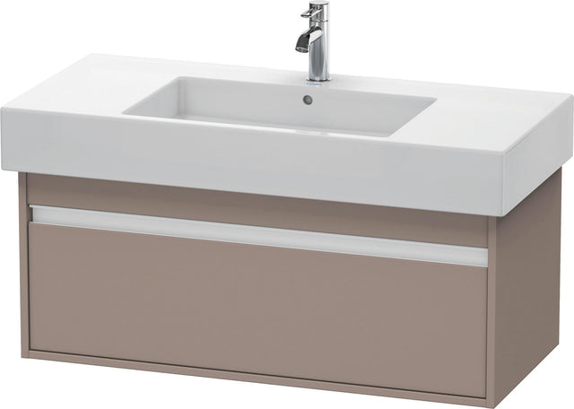 DURAVIT Ketho Waschtischunterbau 1000 mm wandhängend basalt matt mit 1 Auszug