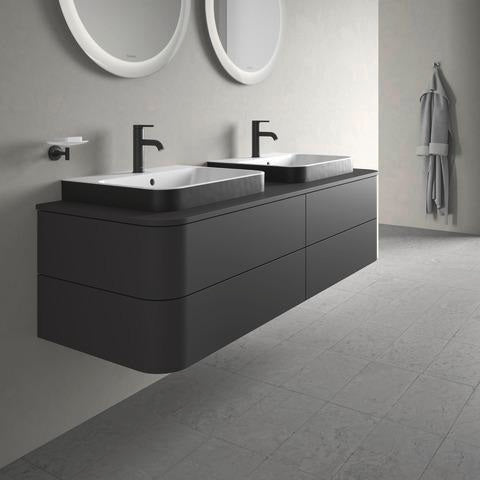 Duravit Happy D.2 Konsolenwaschtischunterbau 1600 mm mit 4 Schubkästen und Tip-On-Technik