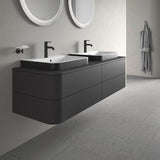 Duravit Happy D.2 Konsolenwaschtischunterbau 1600 mm mit 4 Schubkästen und Tip-On-Technik