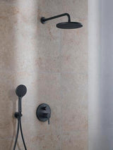Duravit Kopfbrause D230 Rund Rain Chrom – 1 Strahl, verstellbar, Antikalk
