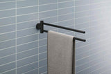 DURAVIT D-Code Handtuchhalter 2-armig schwenkbar 447 mm Chrom