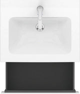 Duravit L-Cube Waschtischunterbau 620 mm taupe supermatt mit Tip-On-Technik