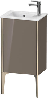 Duravit XViu Waschtischunterbau bodenstehend 594 mm mit 1 Tür in dolomiti grey – Design von sieger design